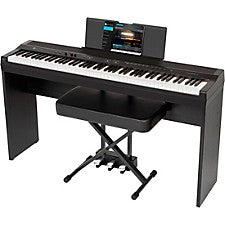 Yamaha P-125ABLB Digital Piano With Wooden Stand and Bench