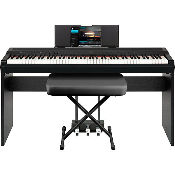 Williams Allegro IV In-Home Pack Digital Piano With Stand, Bench & Piano-Style Pedal Black | Guitar Center