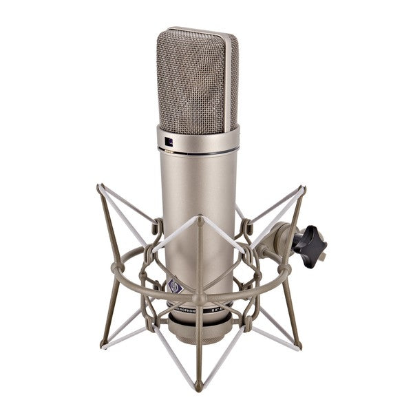 Neumann U 87 Ai Set Z Multi Pattern Condenser Microphone Set with EA 87 Shock Mount and Wooden Box, Nickel